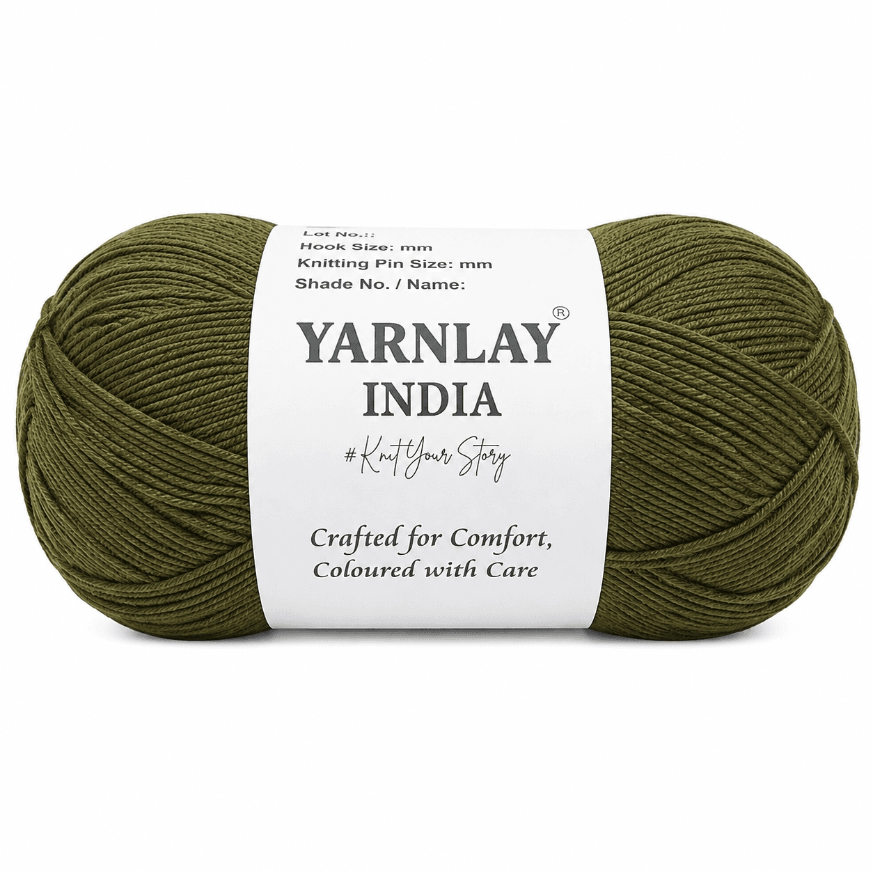 Yarnlay Acrycot Yarn | Acrylic Cotton Blend DK/Light Worsted Weight, 100g (250m) | Soft, Durable Yarn for Knitting, Crochet, Garments, Toys & Amigurumi - Image 1