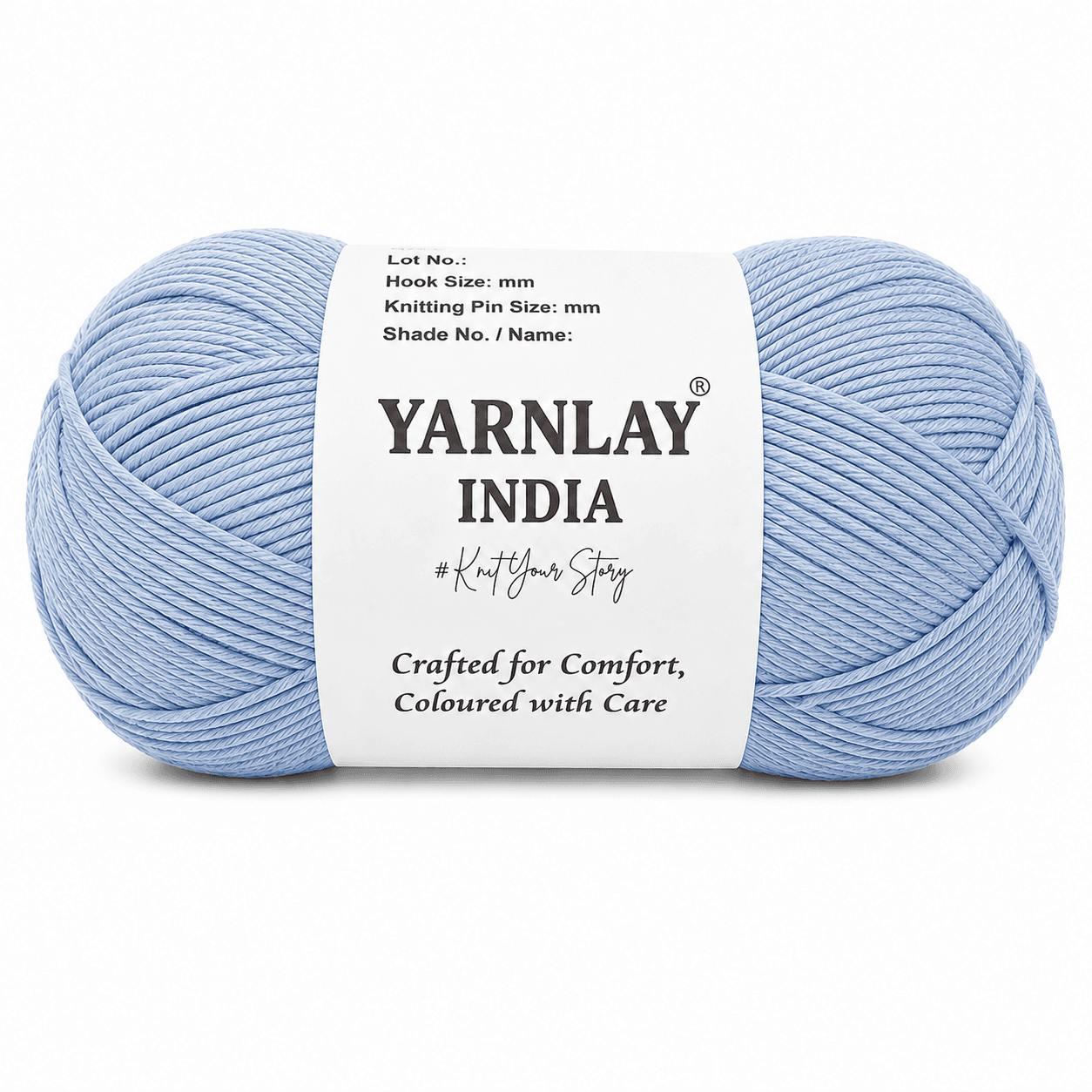 Yarnlay Acrycot Yarn | Acrylic Cotton Blend DK/Light Worsted Weight, 100g (250m) | Soft, Durable Yarn for Knitting, Crochet, Garments, Toys & Amigurumi - Image 23