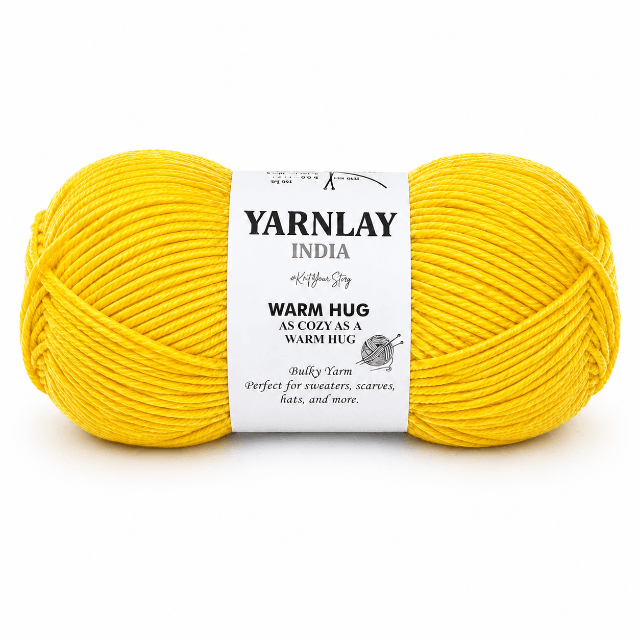 Yarnlay Bulky Acrylic Yarn (120m) - Soft & Warm Chunky Yarn for Blankets, Sweaters, Scarves, Amigurumi - Image 4