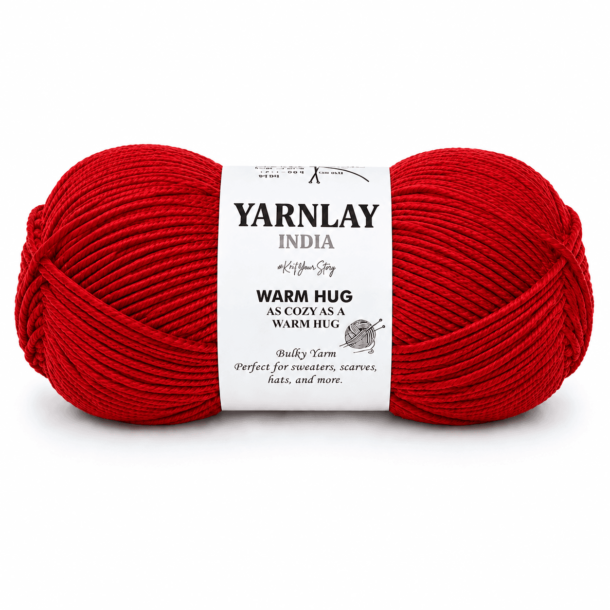 Yarnlay Bulky Acrylic Yarn (120m) - Soft & Warm Chunky Yarn for Blankets, Sweaters, Scarves, Amigurumi - Image 6