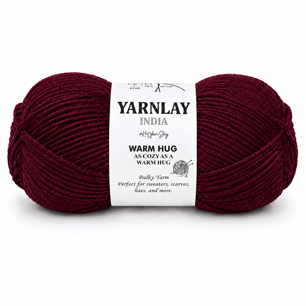 Yarnlay Bulky Acrylic Yarn (120m) - Soft & Warm Chunky Yarn for Blankets, Sweaters, Scarves, Amigurumi - Image 8